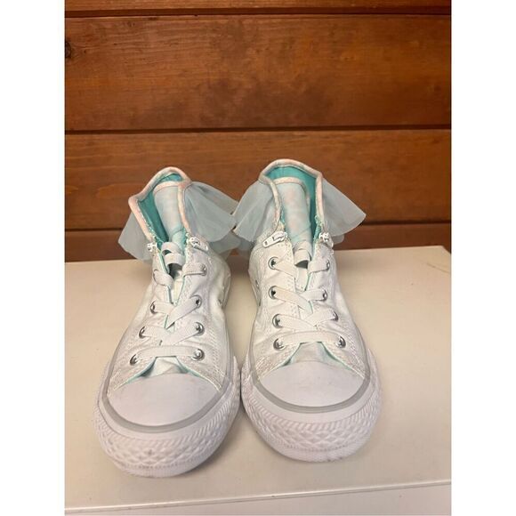 Converse Chuck Taylor All Star Block Party High Top Sneaker Sz 3 Big Girls 65 - Picture 7 of 8